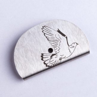 Sifflet gravé palombe - pigeon ramier